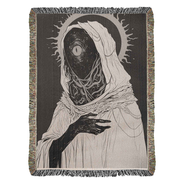 Mysterious Reaper Tapestry - Gothic Dark Aesthetic Wall Decor