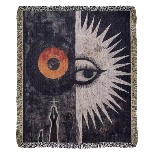 Surreal Eye Sun Tapestry Wall Hanging