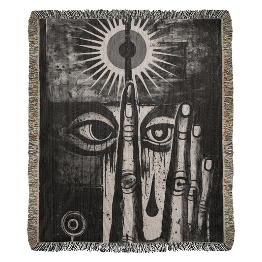 The Seeing Hand Tapestry Throw - darkloomone.shop